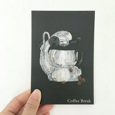 yacmii刺繍展「Coffee Break」