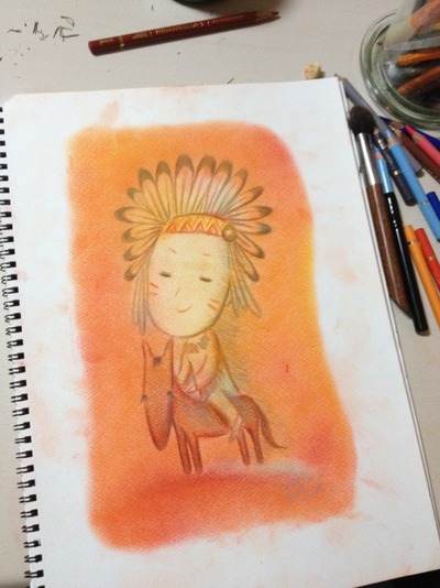 イメージ画を描いてもらいました。