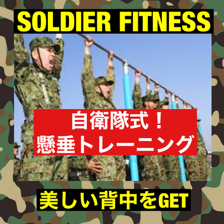 自衛隊式!懸垂で背中美人 自衛隊式!懸垂で背中美人