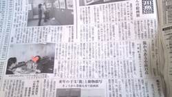 東愛知新聞に掲載されました