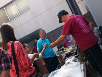 ☆突撃!隣の町の昼ごはん(祭り編)