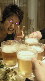 乾杯 かんぱぁ〜い