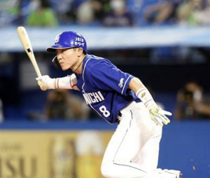 大島洋平選手1500安打達成 大島洋平選手1500安打達成