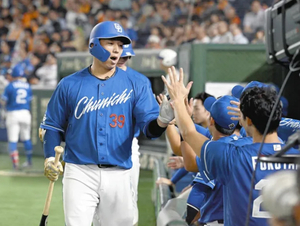 宇佐見4打点 岡林4安打 福谷初星! 宇佐見4打点 岡林4安打 福谷初星!