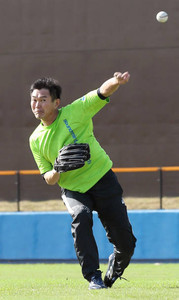 岩瀬、ベテラン復活懸け 実戦漬け 岩瀬、ベテラン復活懸け 実戦漬け