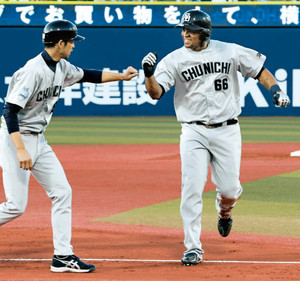 竜打線、即上昇 0封から一夜14安打 竜打線、即上昇 0封から一夜14安打