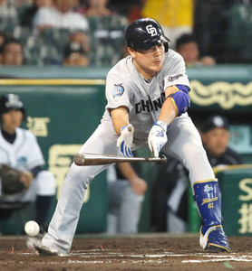 若松、3連続バント失敗 若松、3連続バント失敗