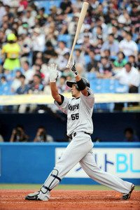 福田、今季1号 1年ぶりの感触 福田、今季1号 1年ぶりの感触