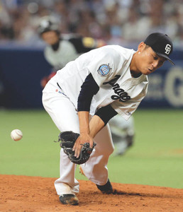 小熊、復帰即2軍 4イニング1/3で3失点 小熊、復帰即2軍 4イニング1/3で3失点