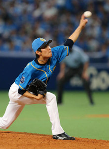 岡田・福谷・田島、無失点リレー 岡田・福谷・田島、無失点リレー