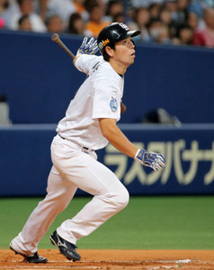 阿部、プロ1号 打点も初! 阿部、プロ1号 打点も初!