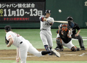 井領、ついに本領 プロ初本塁打 井領、ついに本領 プロ初本塁打