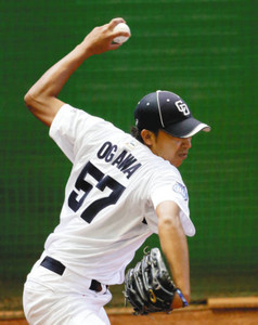 小川、スクリュー挑戦 小川、スクリュー挑戦
