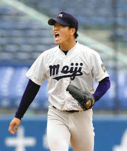 1位・柳、奪三振ショー 1位・柳、奪三振ショー