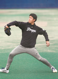 大野選手会長が山口に熱烈ラブコール 大野選手会長が山口に熱烈ラブコール