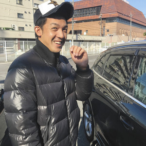 小川、1月グアム自主トレ 小川、1月グアム自主トレ