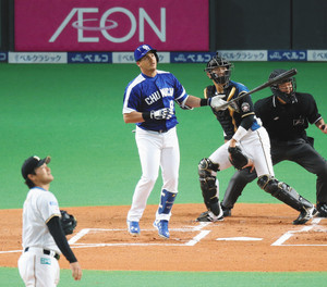 ゲレーロ、竜OP戦1号 ゲレーロ、竜OP戦1号