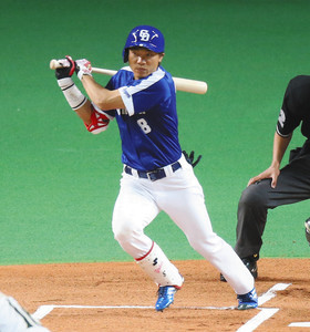 森流速攻で初回4点 森流速攻で初回4点