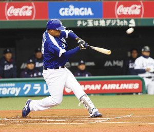 ビシエド、お待たせOP戦29打席目“今季1号” ビシエド、お待たせOP戦29打席目“今季1号”