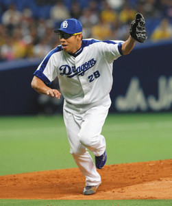 山井、開幕ローテ大丈夫! 山井、開幕ローテ大丈夫!