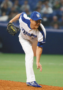 岩瀬、3者連続KKK 岩瀬、3者連続KKK