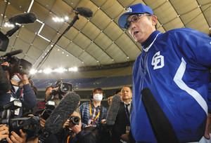 森監督、単独インタビュー 成長に手応え 森監督、単独インタビュー 成長に手応え