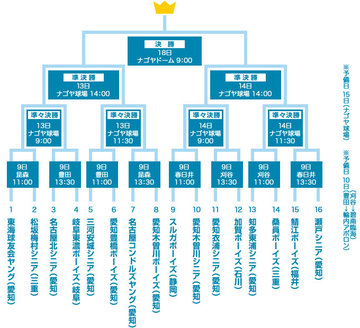 中日ドラゴンズカップ2016 中学硬式野球大会 中日ドラゴンズカップ2016 中学硬式野球大会