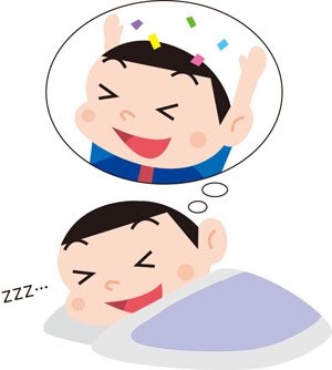 嬉しくも恥ずかしい夢