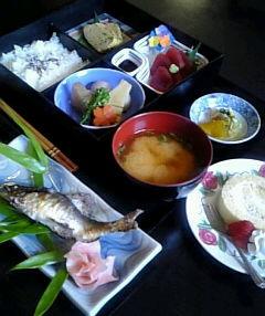 アユ付き☆夏の○得弁当♪