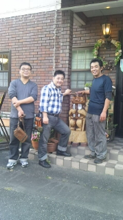 cafe de jiji様ご来店。