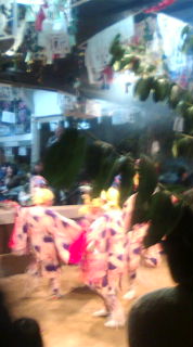 行ってきました。御園地区花祭り。