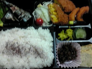 お弁当…完成です♪
