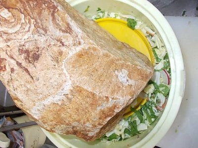 頑固な漬物。。