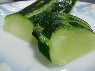 しまうりの漬物。