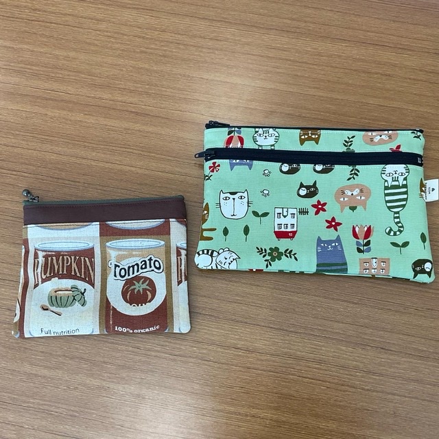 缶詰め柄のトートバッグ・・♪》 缶詰め柄のトートバッグ・・♪》