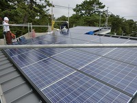 太陽光発電装置の設置工事