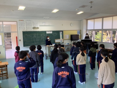 卒業式の歌練習 卒業式の歌練習