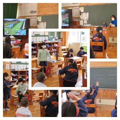来週は3校交流学習(低学年) 来週は3校交流学習(低学年)