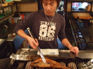 感動!炉ばた茶屋「安兵衛」のイクラ丼!!