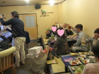 貸切の宴会。 2016/12/04 10:24:19