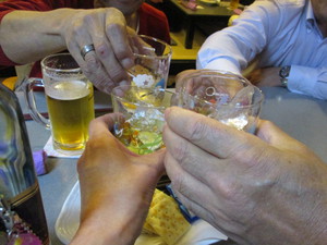 飲み比べ＆本日のおすすめ品。