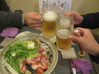 昨日の鍋宴会。 2017/01/29 11:41:23