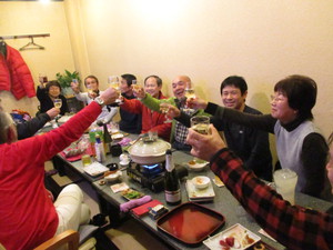 鍋宴会。。