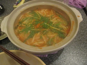 鍋宴会。。