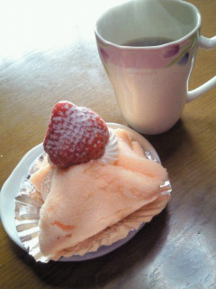 朝から♪