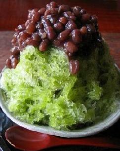 かき氷の王道 宇治金時