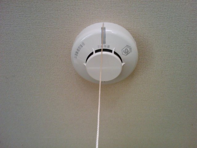 住宅用火災警報器の設置を!!