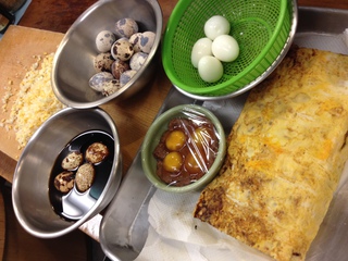 とよはし特産のウズラ料理・・・ とよはし特産のウズラ料理・・・