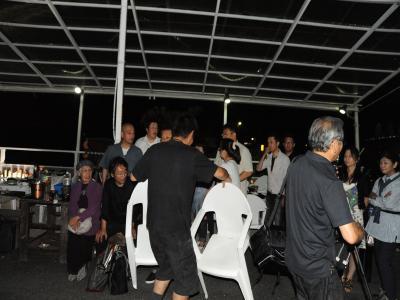 山のレストランさかたさんでホタル観賞会！