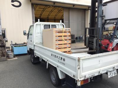 床収納の蓋できました！
